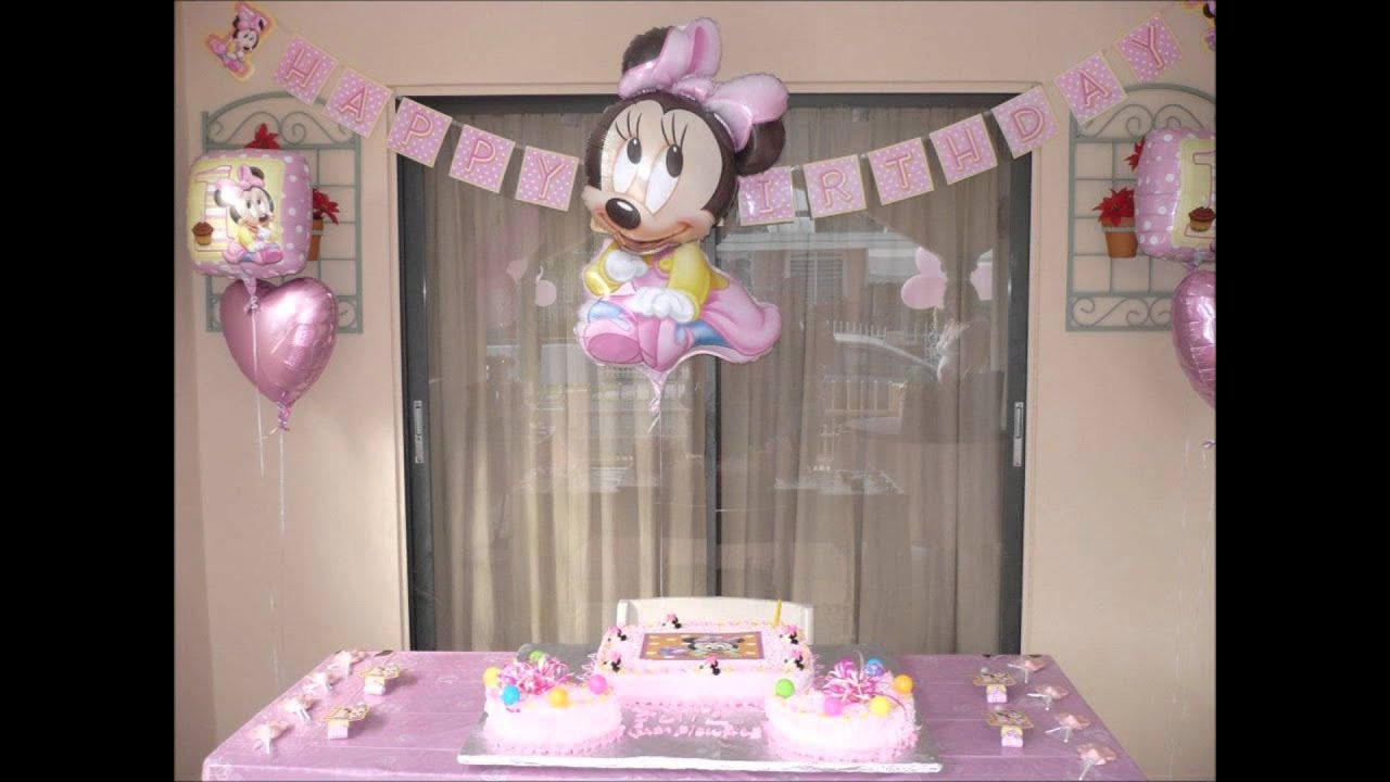 Minnie Mouse Birthday Decorations
 Minnie Mouse Birthday Decoration