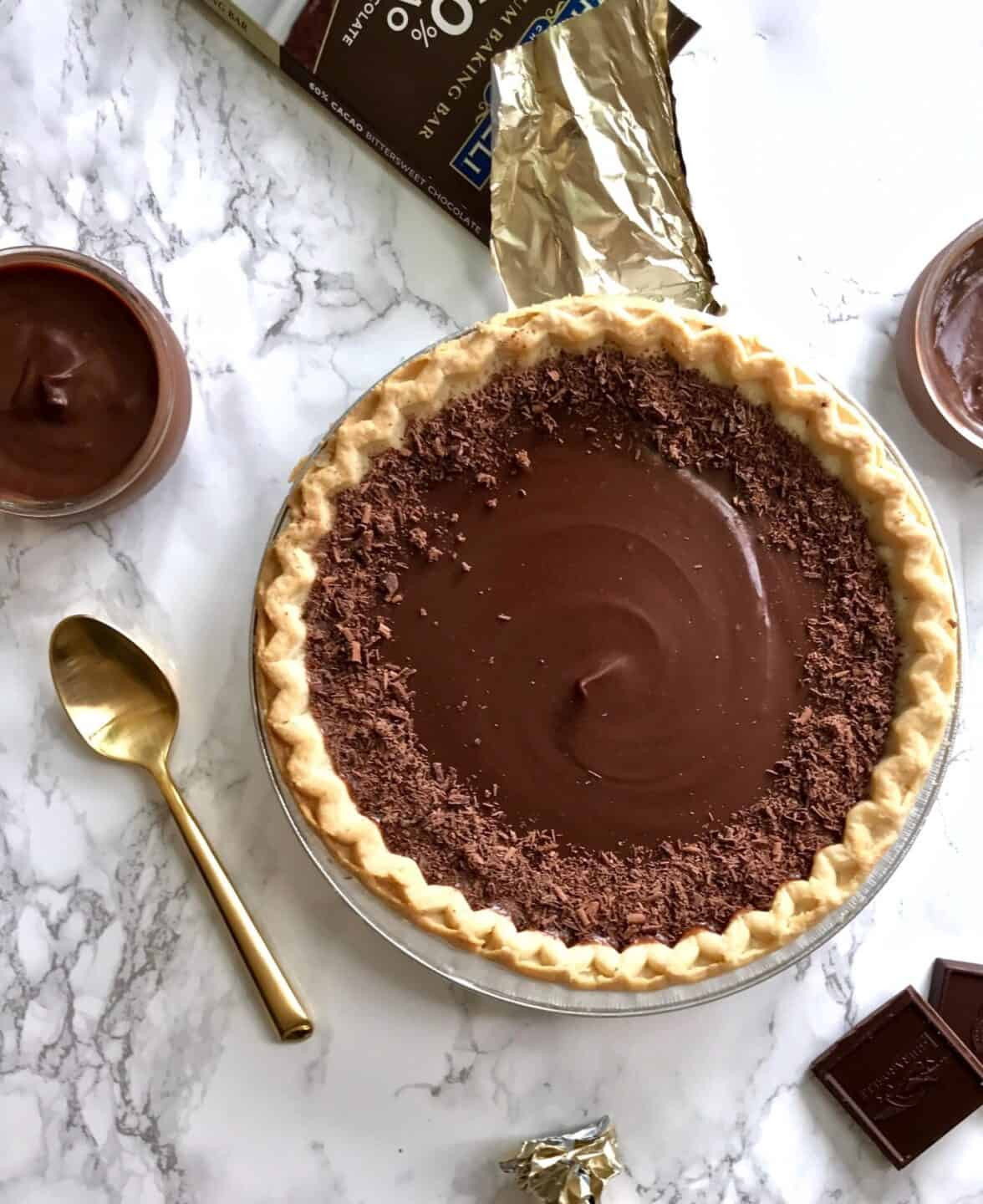 Minnie'S Chocolate Pie Recipe
 Chocolate Pudding Pie Recipe An Unblurred Lady