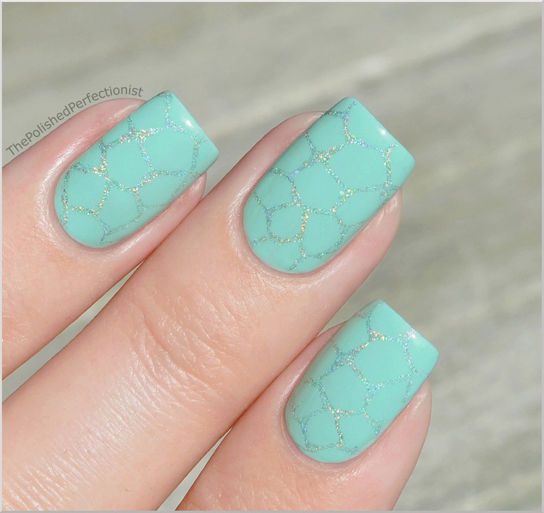 Mint Green Nail Designs
 The Polished Perfectionist Subtle Stamped Mint Green Nails