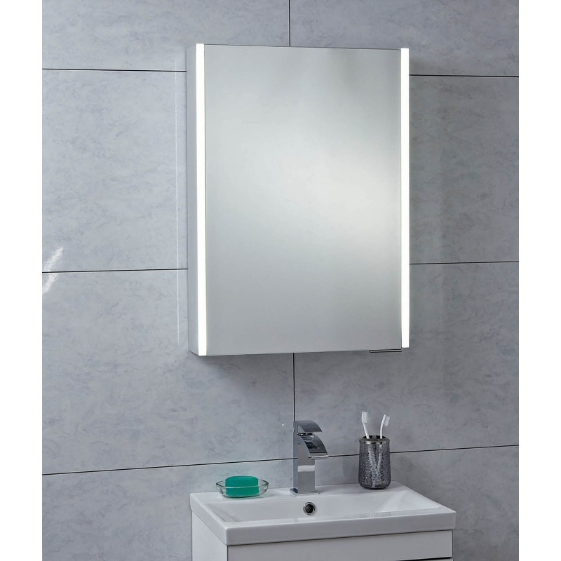 Mirror Cabinet For Bathroom
 Phoenix Saturn Single Door Mirror Cabinet