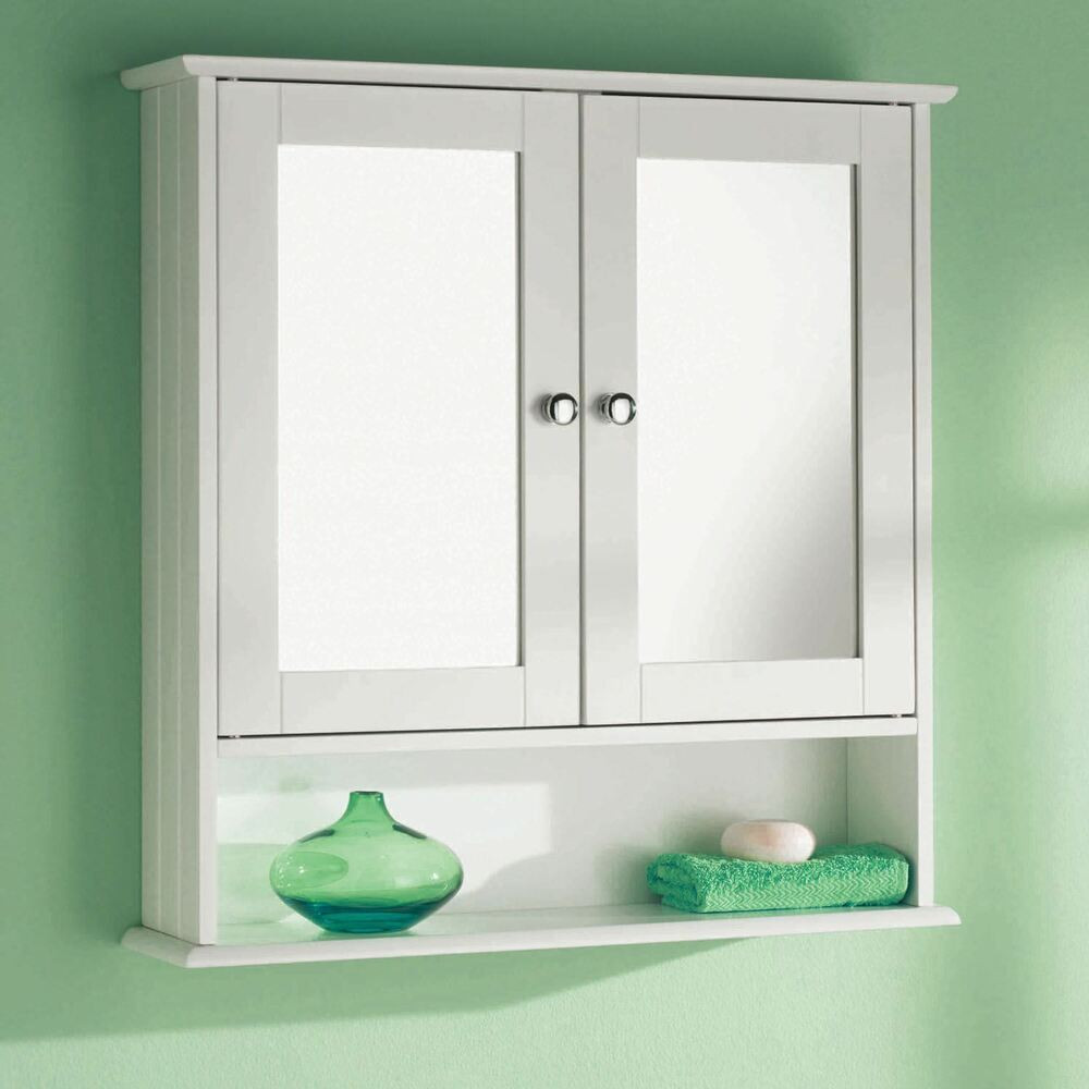 Mirror Cabinet For Bathroom
 DOUBLE MIRROR DOOR WOODEN INDOOR WALL MOUNTABLE BATHROOM