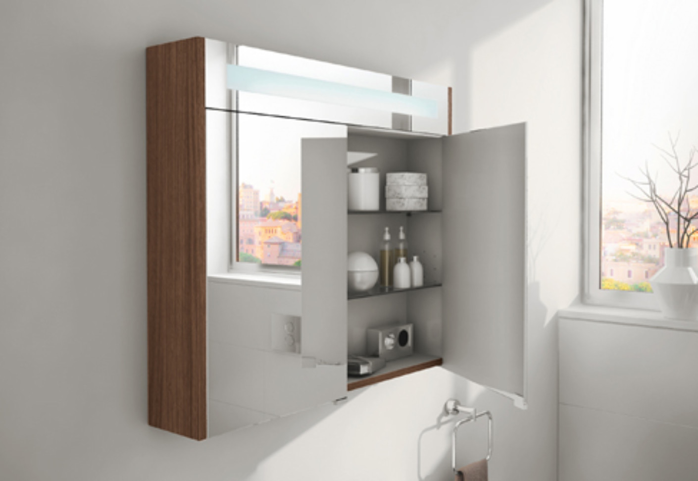Mirror Cabinet For Bathroom
 S20 mirror cabinet by VitrA Bathroom