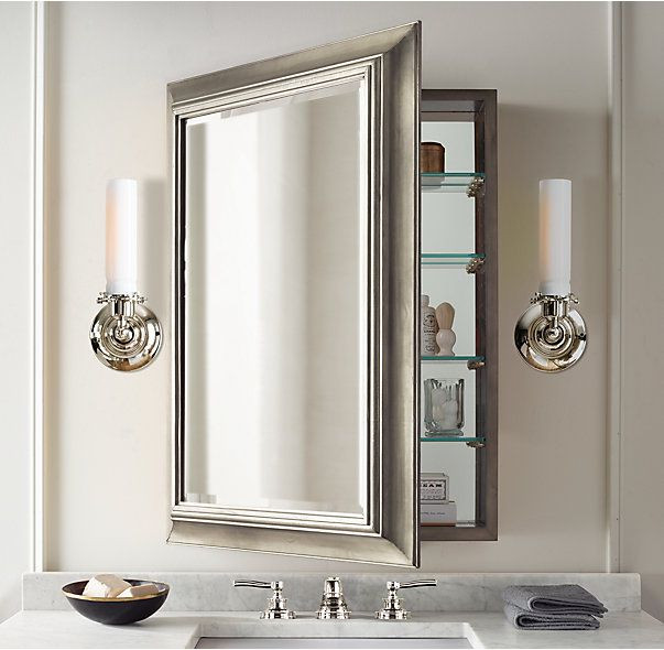 Mirror Cabinet For Bathroom
 English Medicine Cabinet in 2019 Bathrooms