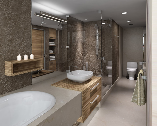 Modern Bathroom Decor Ideas
 Contemporary Bathroom
