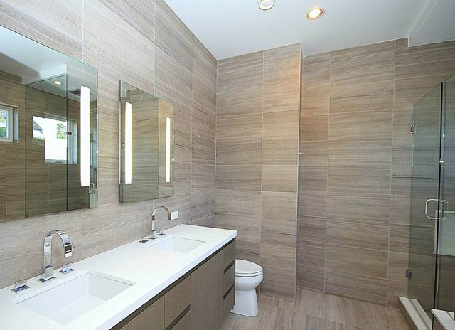 Modern Bathroom Decor Ideas
 Point Grey spec house Modern Bathroom vancouver by