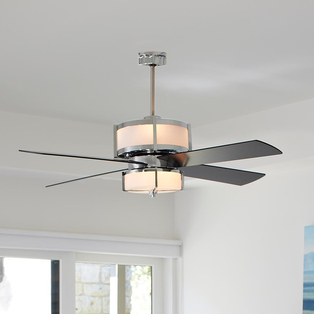 Modern Bedroom Ceiling Fan
 Upscale Modern Ceiling Fan 2 Finishes Ceiling Fans