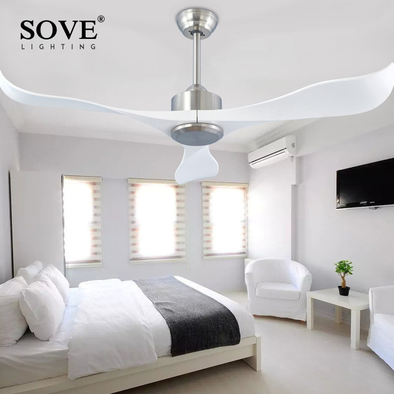 Modern Bedroom Ceiling Fan
 Sove Modern Ceiling Fans Without Light Remote Control