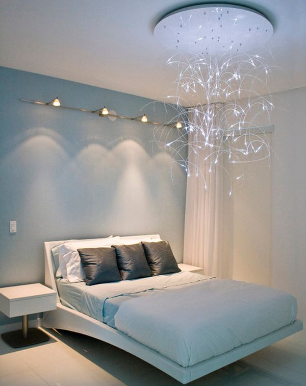 Modern Bedroom Ceiling Lights
 30 Stylish Floating Bed Design Ideas for the Contemporary Home