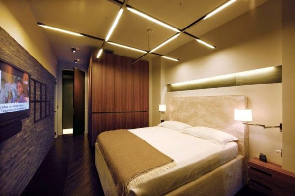 Modern Bedroom Ceiling Lights
 33 Cool Ideas for LED ceiling lights and wall lighting