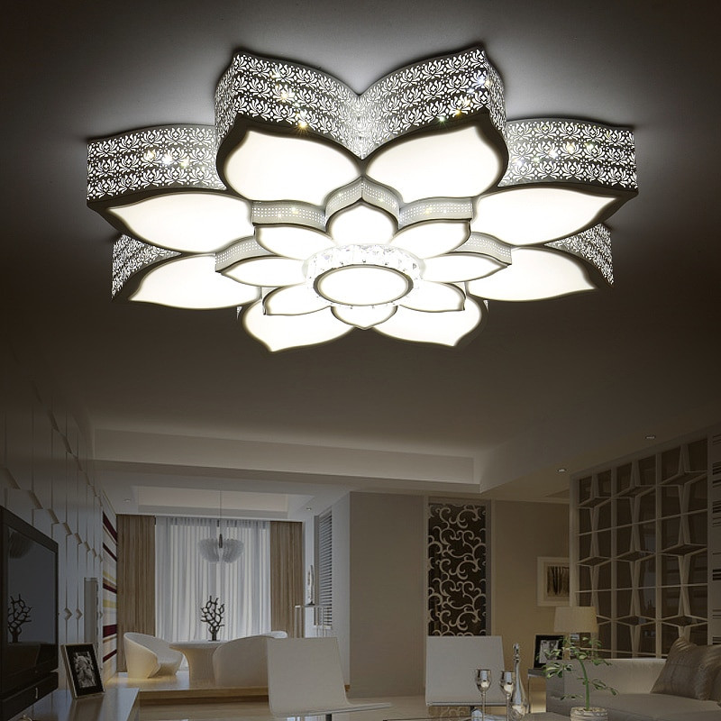 Modern Bedroom Ceiling Lights
 Aliexpress Buy modern led crystal ceiling lights