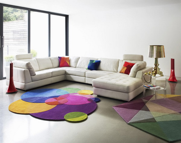 Modern Carpets For Living Room
 Modern Living Room Ideas with Colored Carpet