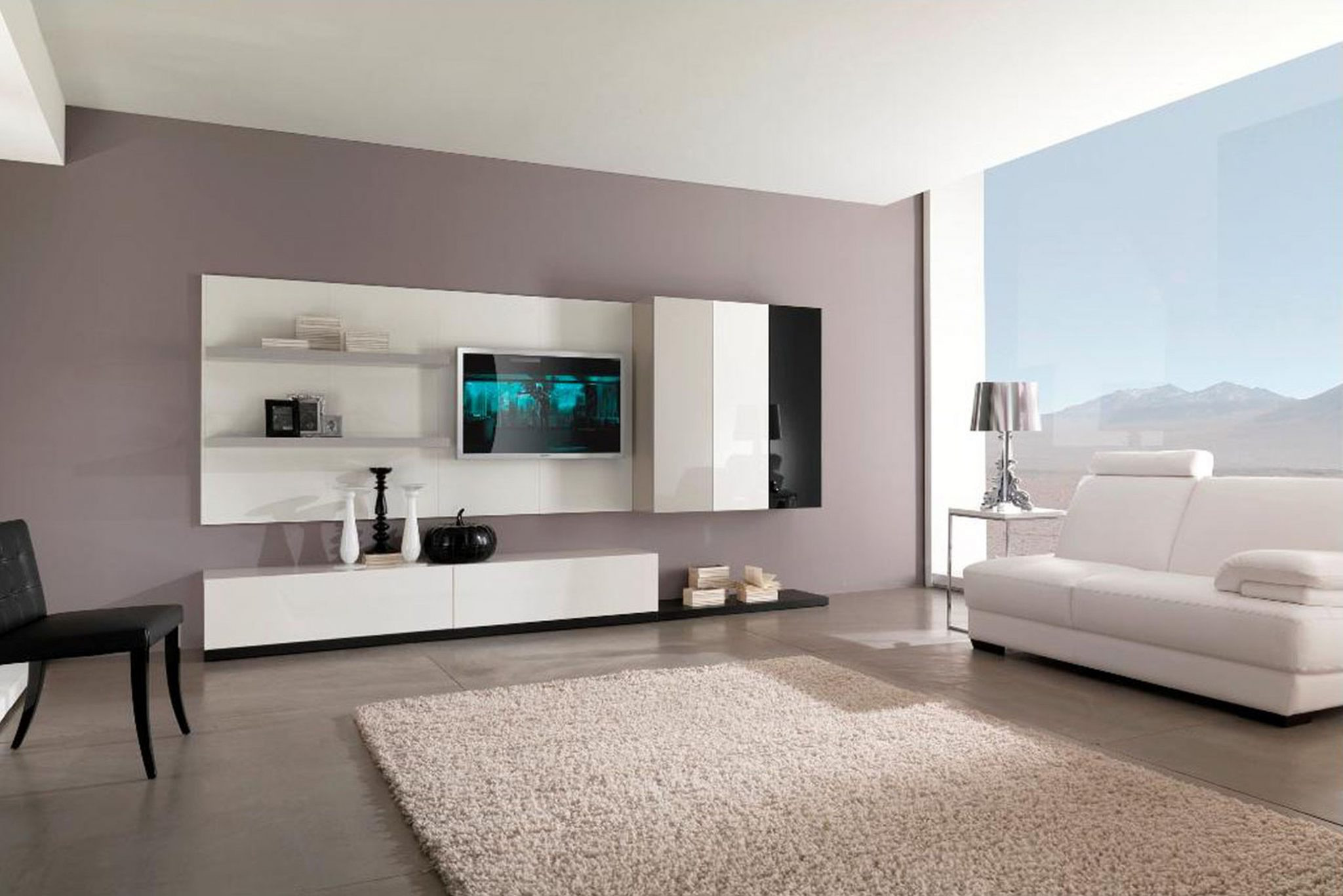 Modern Colours For Living Room
 Paint Ideas for Living Room with Narrow Space TheyDesign