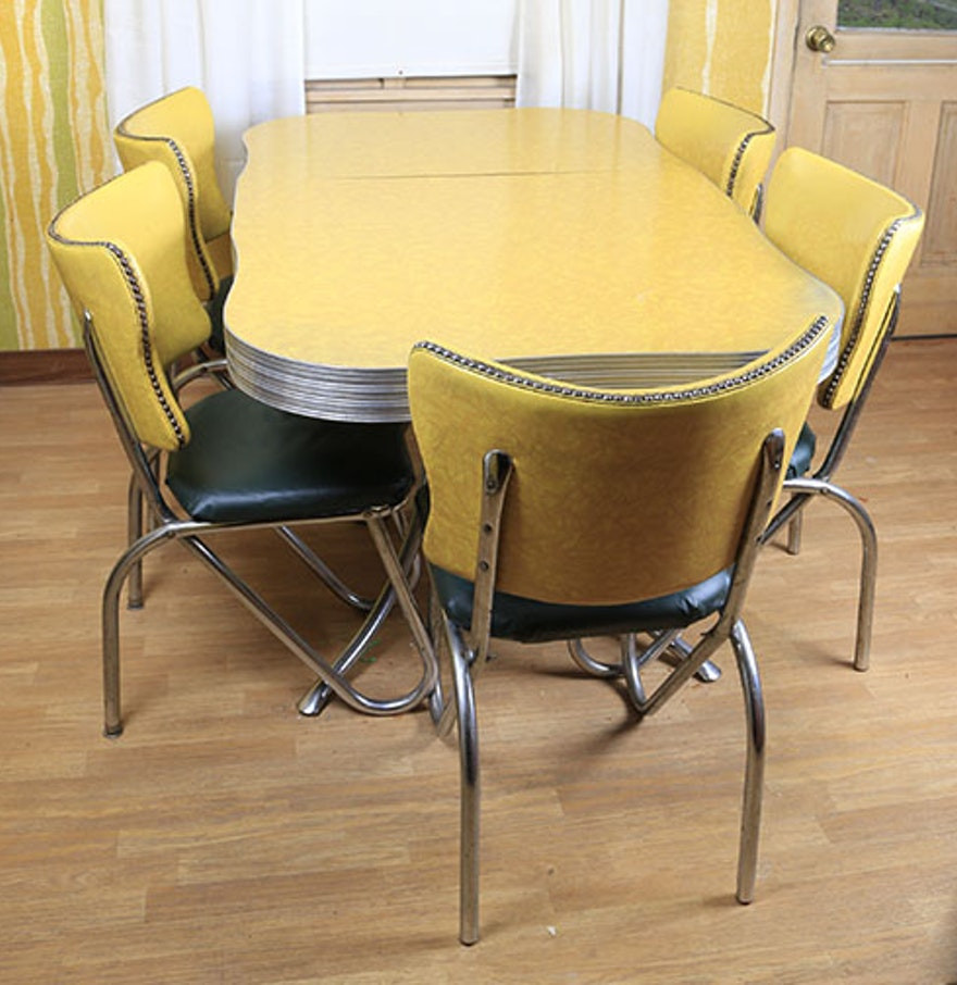 Modern Kitchen Chairs
 Mid Century Modern Kitchen Table and Chairs EBTH