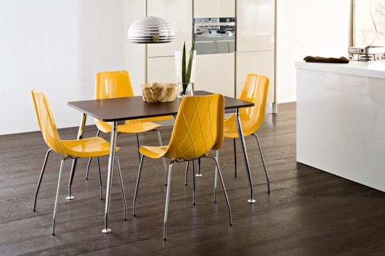 Modern Kitchen Chairs
 Contemporary colourful kitchen chairs
