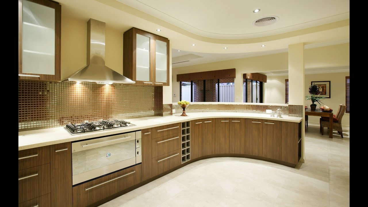 Modern Kitchen Design Ideas
 Modern Kitchen Design Ideas With Wooden Cabinets Plan n