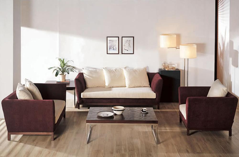Modern Living Room Furniture Sets
 Modern Furniture Living Room Fabric Sofa Sets Designs 2011