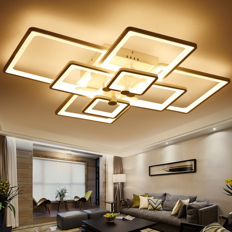Modern Living Room Light Fixtures
 Surface Mounted Light Modern Led Ceiling Lights For Living