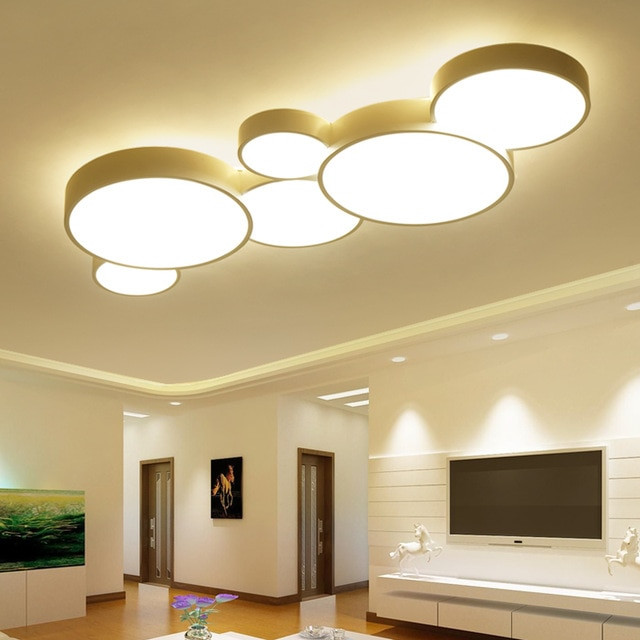 Modern Living Room Light Fixtures
 Aliexpress Buy 2017 Led Ceiling Lights For Home