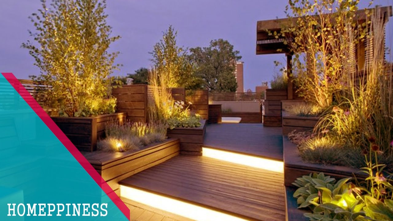 Modern Terrace Landscape
 NEW DESIGN 2017 30 Attractive Terrace Garden Ideas For