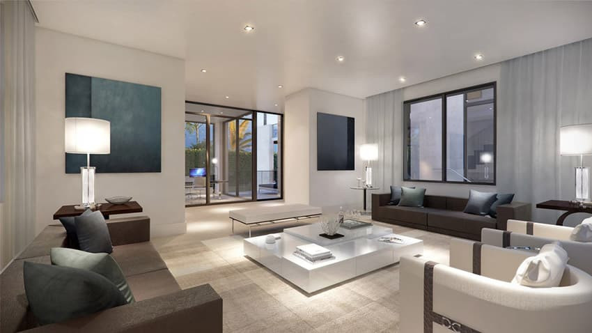 Modern White Living Room Furniture
 60 Stunning Modern Living Room Ideas s Designing Idea