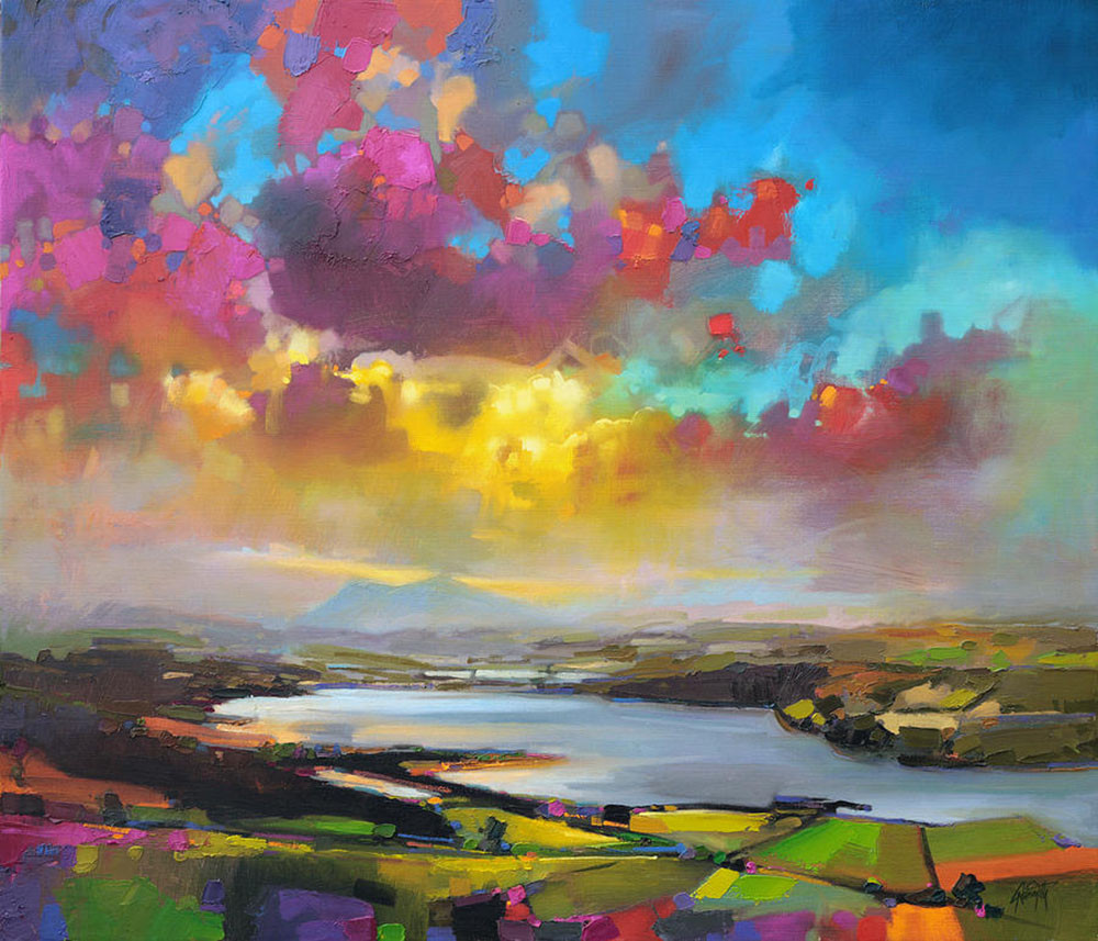 Modernist Landscape Paintings
 Vibrant Oil Paintings of Scottish Landscapes by Scott
