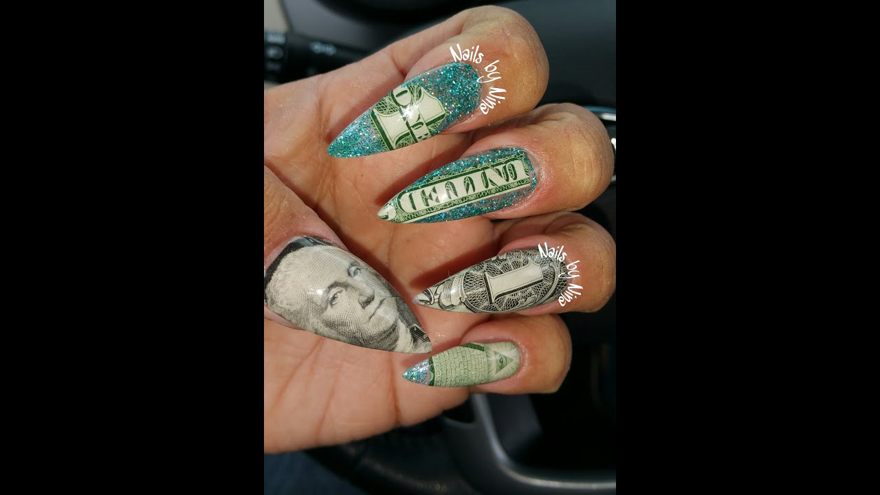 Money Nail Designs
 Money 💵 Nails💅