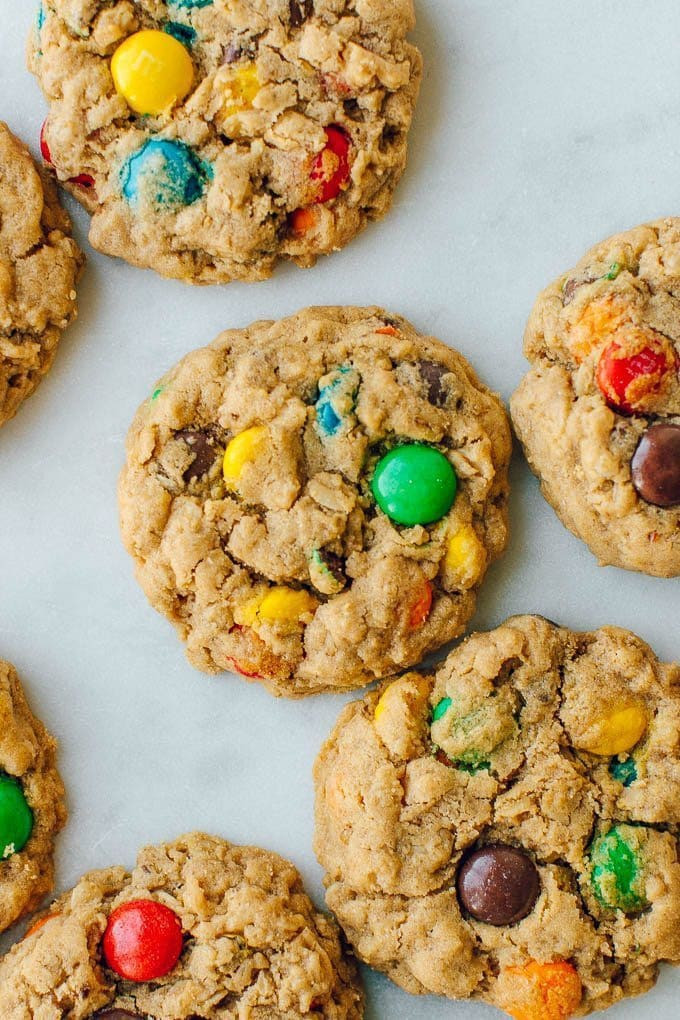 Monster Cookies Oatmeal Peanut Butter
 Best Monster Cookies Recipe Soft and Chewy Pretty