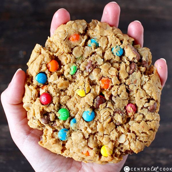 Monster Cookies Oatmeal Peanut Butter
 Jumbo Monster Cookies Recipe in 2019