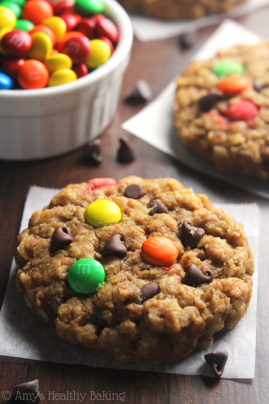 Monster Cookies Oatmeal Peanut Butter
 Healthy Classic Monster Cookies