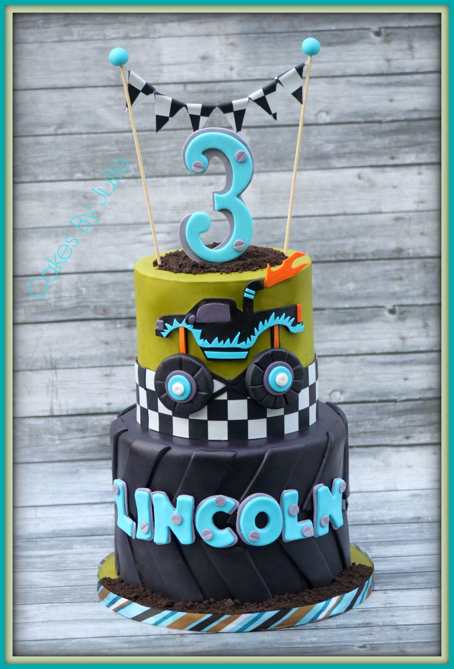 Monster Truck Birthday Cakes
 Monster Truck 3Rd Birthday Cake CakeCentral
