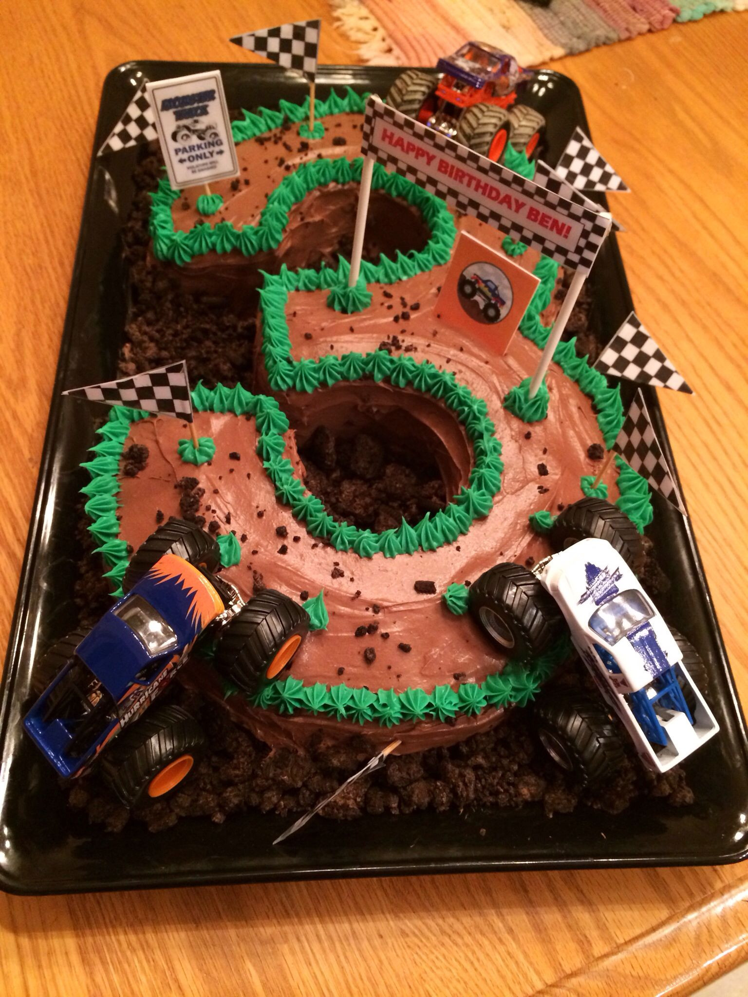 Monster Truck Birthday Cakes
 Monster truck cake made by Amy Volby