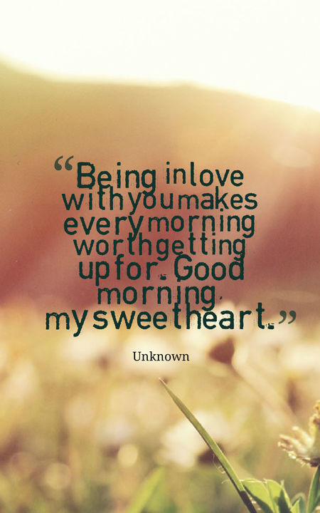 Morning Love Quotes For Her
 40 Cute Good Morning Quotes for Her