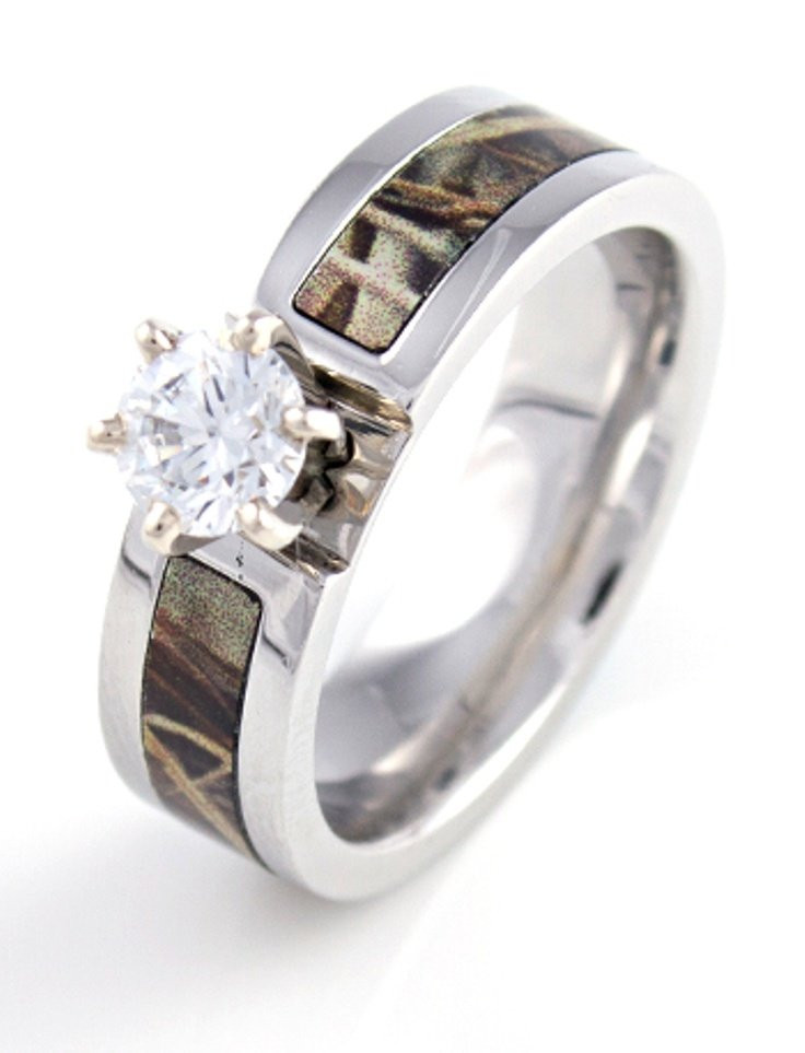 Mossy Oak Wedding Rings
 Mossy OAK Camo Wedding Rings Wedding and Bridal Inspiration