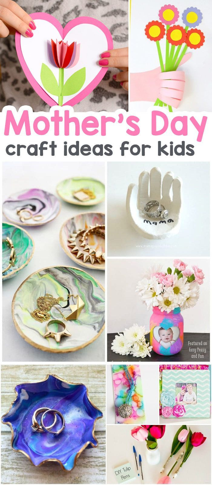 Mother Day Craft Ideas For Kids To Make
 25 Mothers Day Crafts for Kids – Most Wonderful Cards
