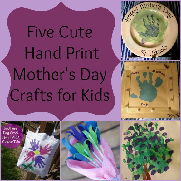 Mother Day Craft Ideas For Preschoolers
 Cute DIY Hand Print Mother’s Day Crafts Pretty Opinionated
