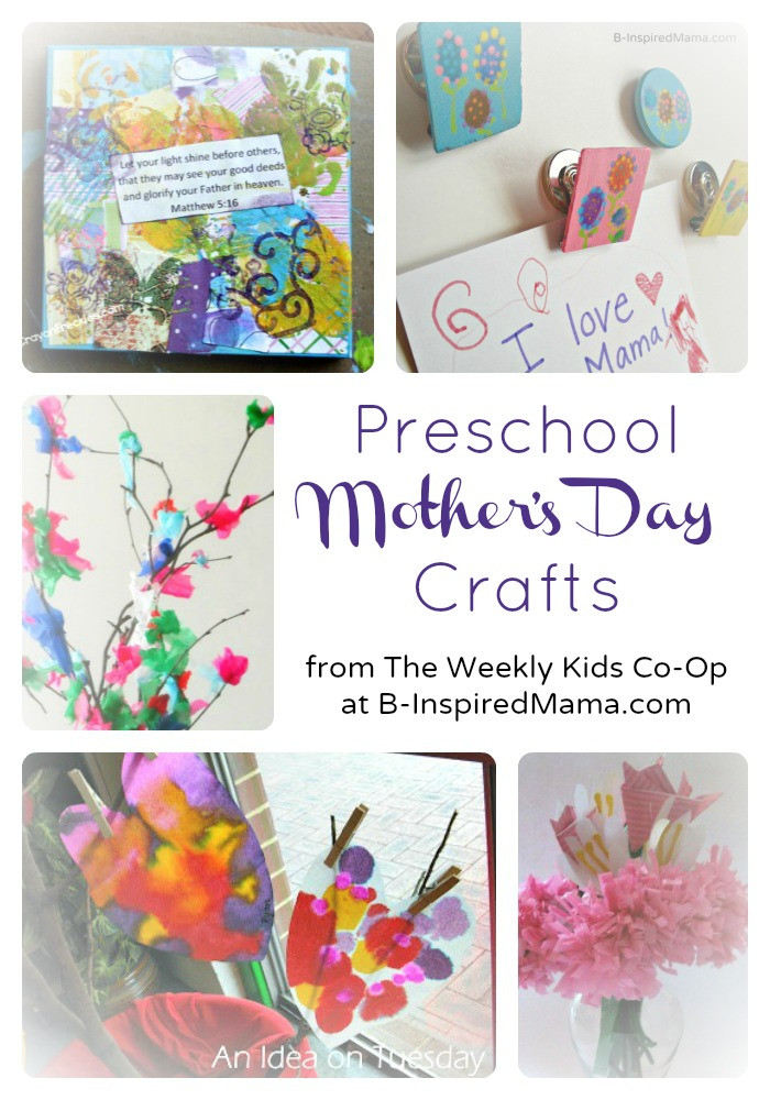 Mother Day Craft Ideas For Preschoolers
 Cute Preschool Mother s Day Crafts
