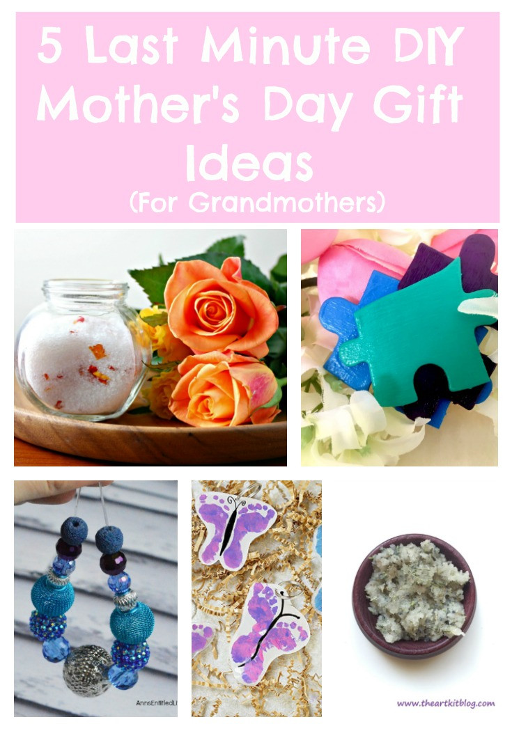 Mother Day Gift Ideas Last Minute
 5 Last Minute DIY Mother s Day Gift Ideas For Grandmothers