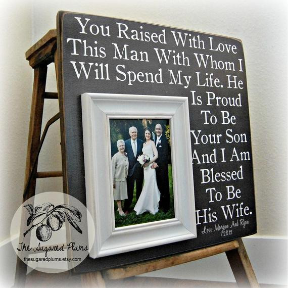 Mother Groom Gift Ideas
 Parents of the Groom Gift Mother of the Groom by