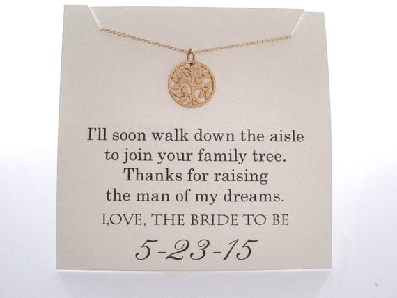 Mother Groom Gift Ideas
 Mother of The Groom Necklace Mother of the Groom Gifts