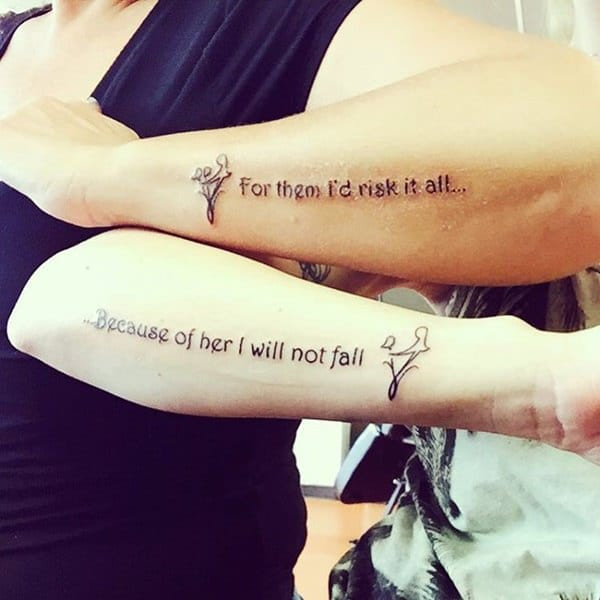 Mother Quotes Tattoos
 125 Popular Mother Daughter Tattoo Design Ideas Wild