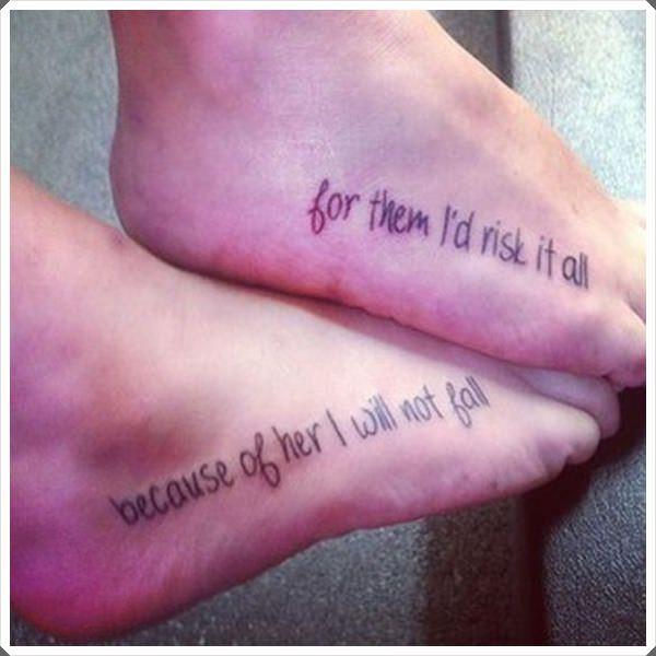 Mother Quotes Tattoos
 50 Truly Touching Mother Daughter Tattoo Designs