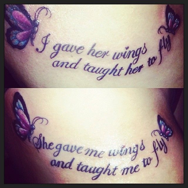 Mother Quotes Tattoos
 Mother Daughter Tattoos Cute Quotes QuotesGram