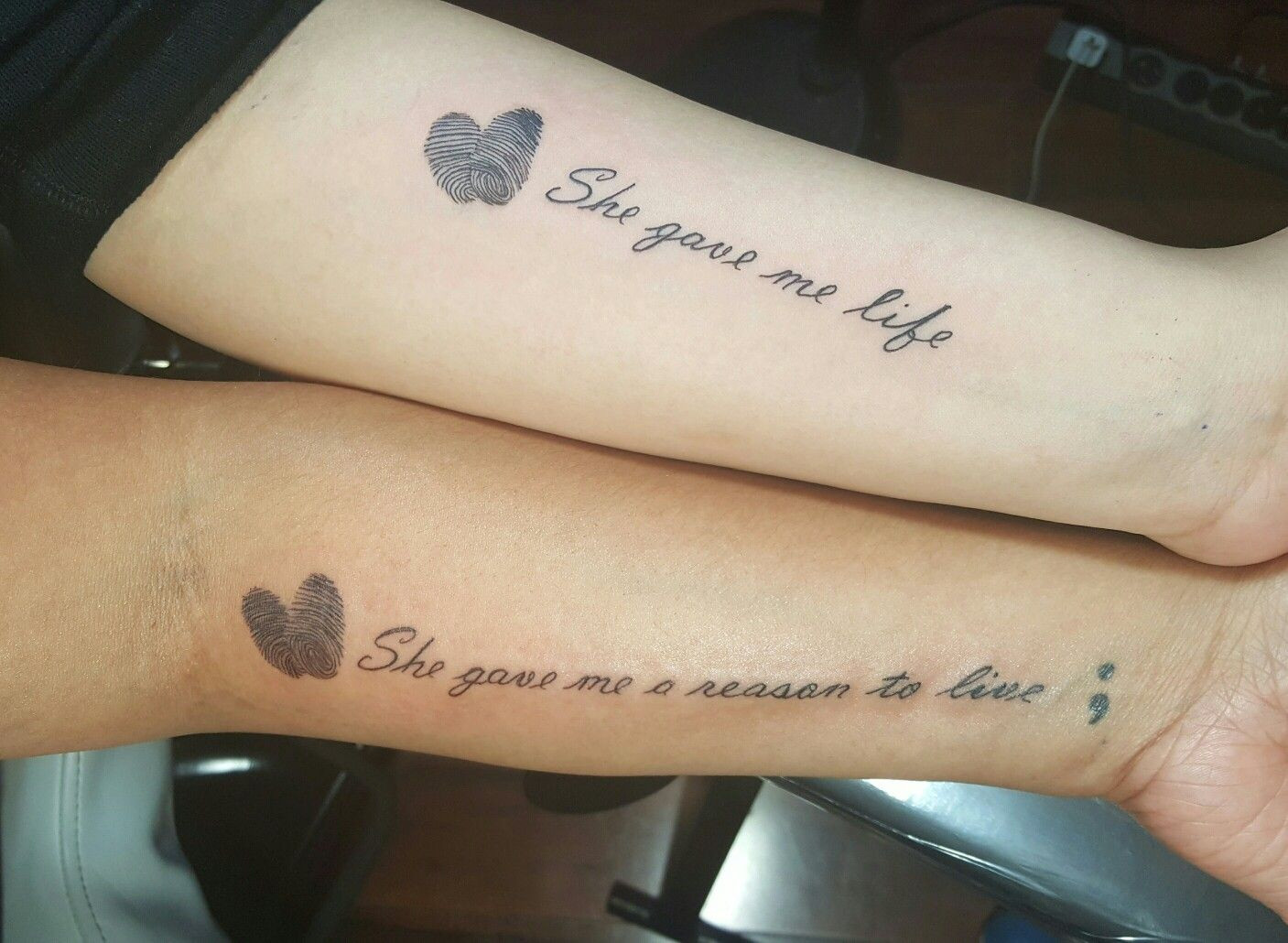 Mother Quotes Tattoos
 Mother Daughter tattoos