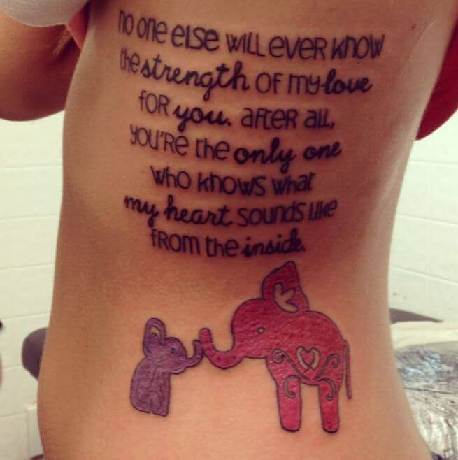 Mother Quotes Tattoos
 200 Matching Mother and Daughter Tattoo Ideas 2019