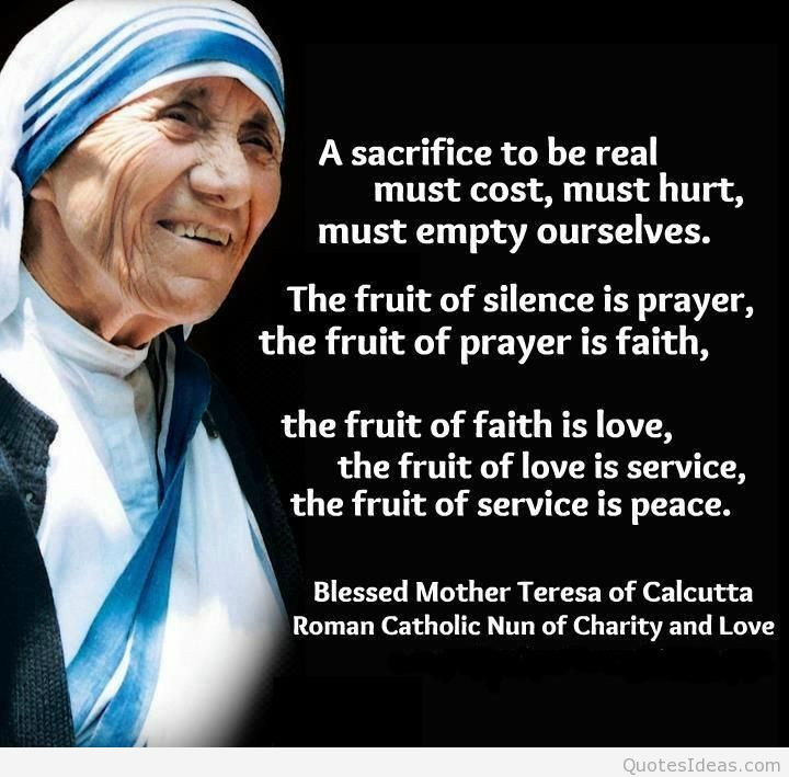Best 35 Mother Teresa Prayers Quotes - Home, Family, Style and Art Ideas