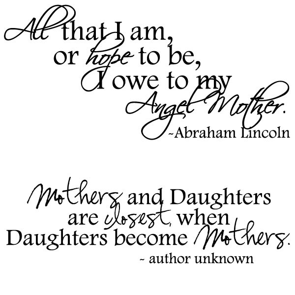 Mother To Daughter Quotes
 20 Sweet Bucket of Mother Quotes Quotes Hunter Quotes