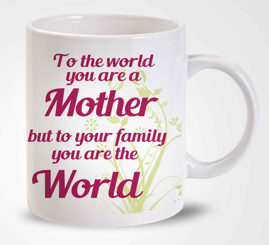 Mother'S Day Gift Ideas Online
 Buy Mother Is The World Mothers Day Mug line Gift in