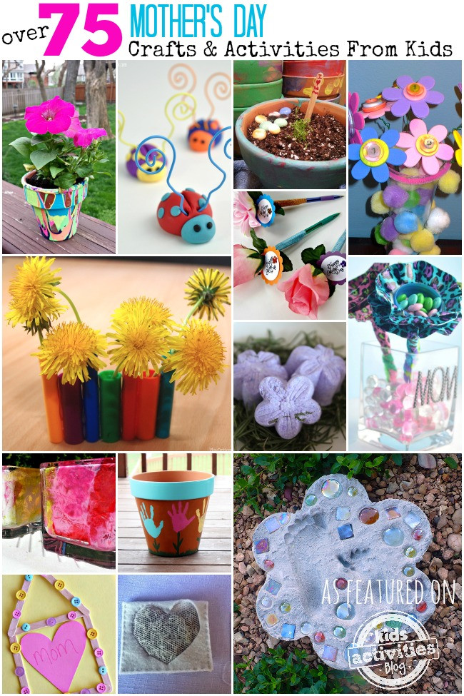 Mother'S Day Kid Craft Gift Ideas
 More Than 75 Mother s Day Crafts & Activities From Kids