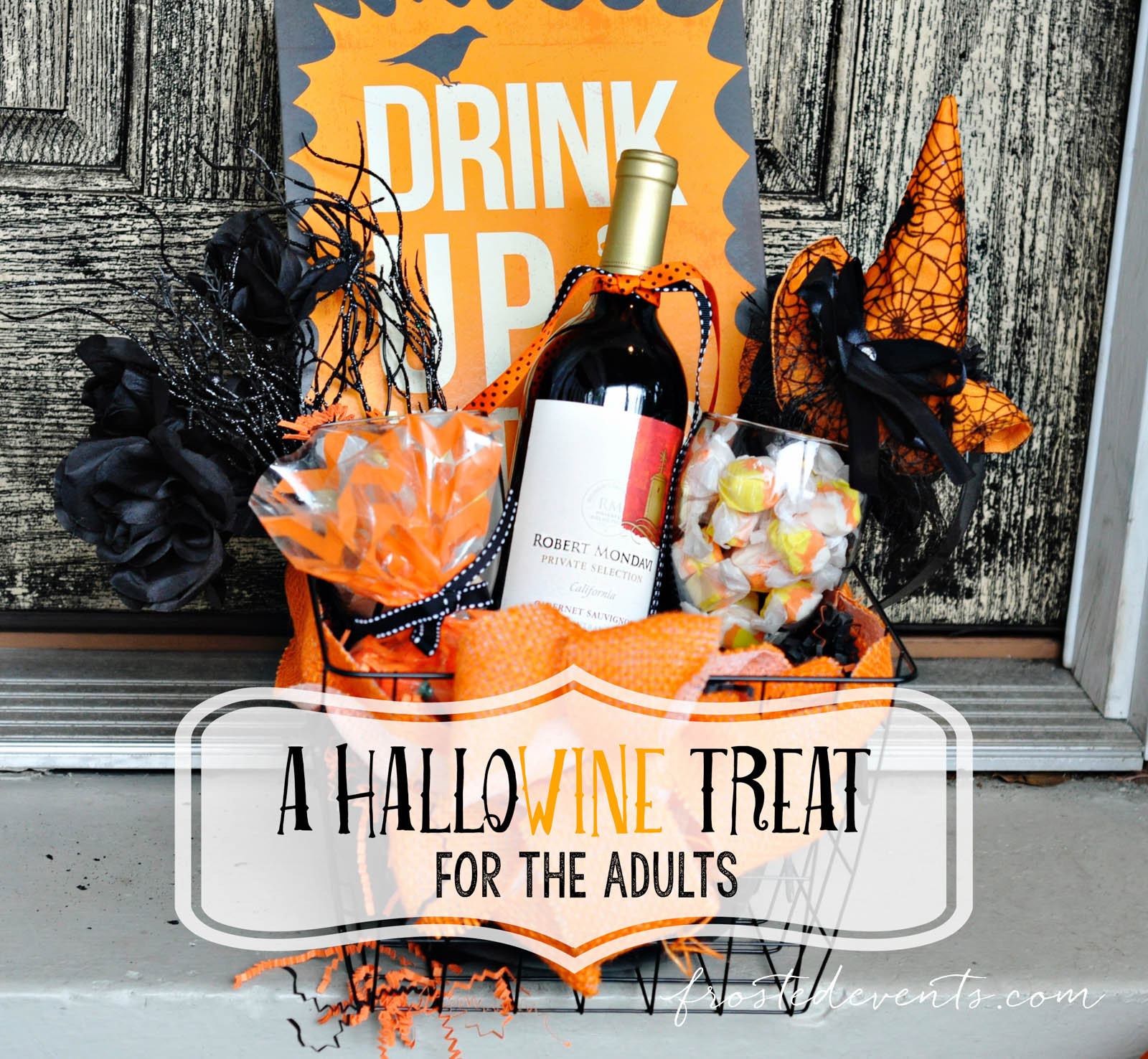 Mother'S Gift Basket Ideas
 DIY HalloWINE Treat for Moms You ve Been BOOed