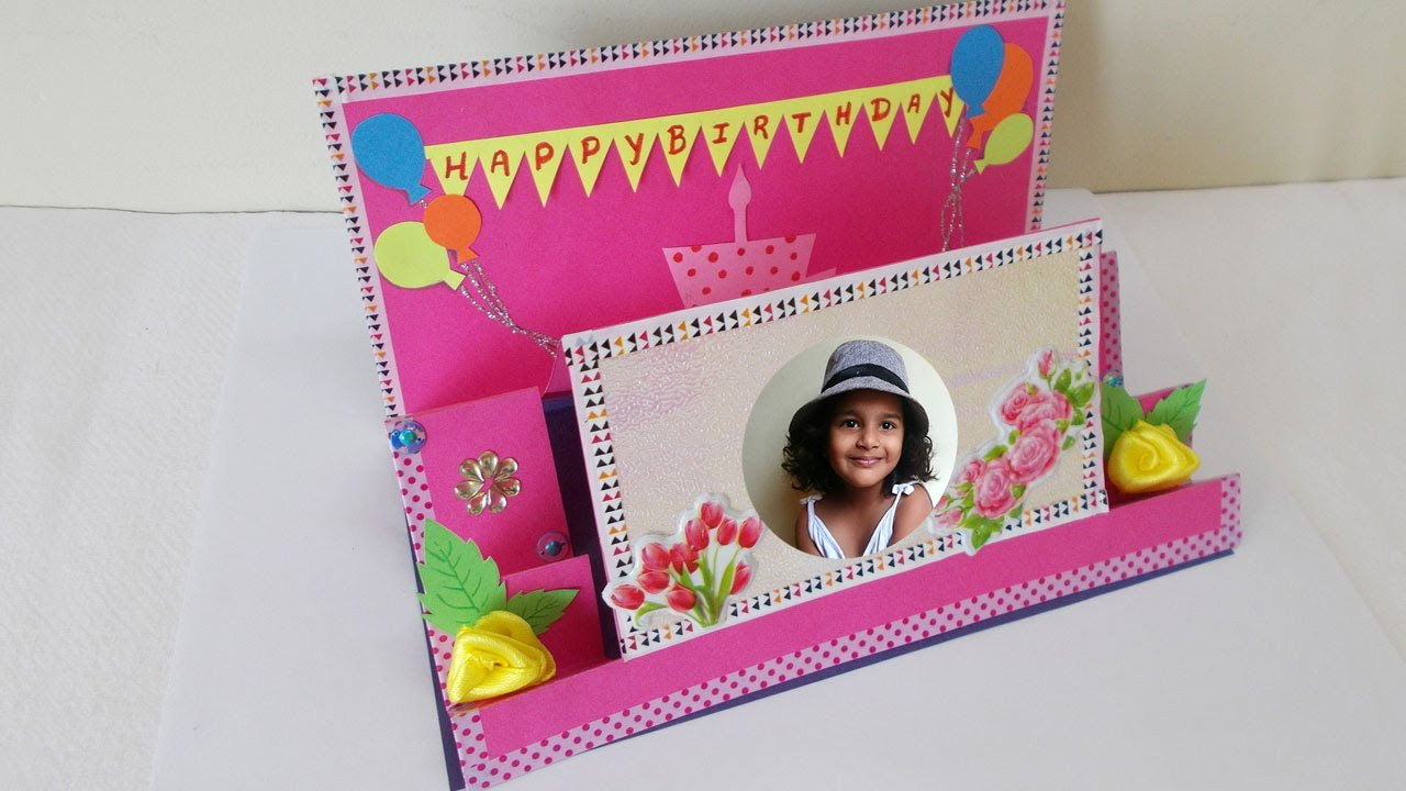 Mothers Birthday Card
 Handmade Gift Ideas How To Make DIY Pop Up Birthday